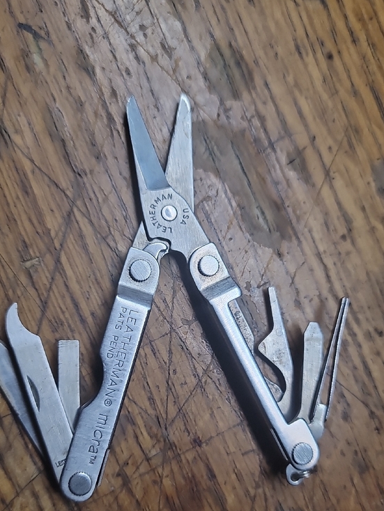 Leatherman Other - Leatherman Micra Multi-Tool - Stainless Steel Silver